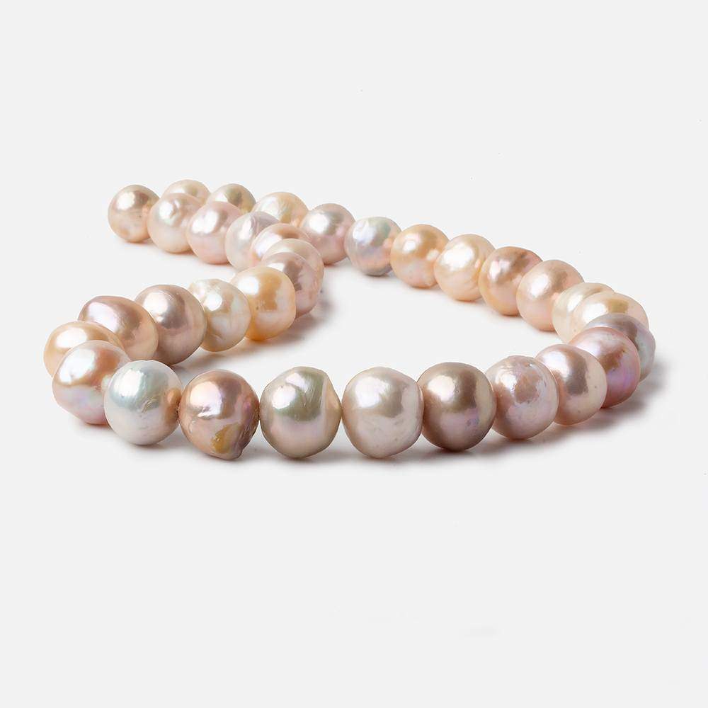 11x10-14x13mm TriColor Baroque Freshwater Pearl 16 inch 33 pieces (ONLINE ORDER ONLY)