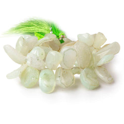 11x10-20x13mm Lemon Lime Drusy Freeform Beads 46 pieces (ONLINE ORDER ONLY)