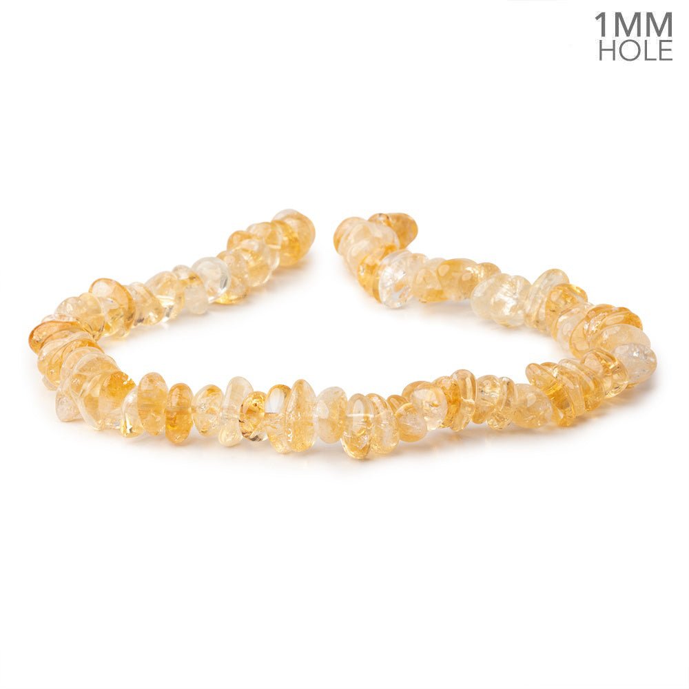 11x7-16x9mm Bi-Color Citrine Plain Nugget Beads 16 inch 83 pieces (ONLINE ORDER ONLY)