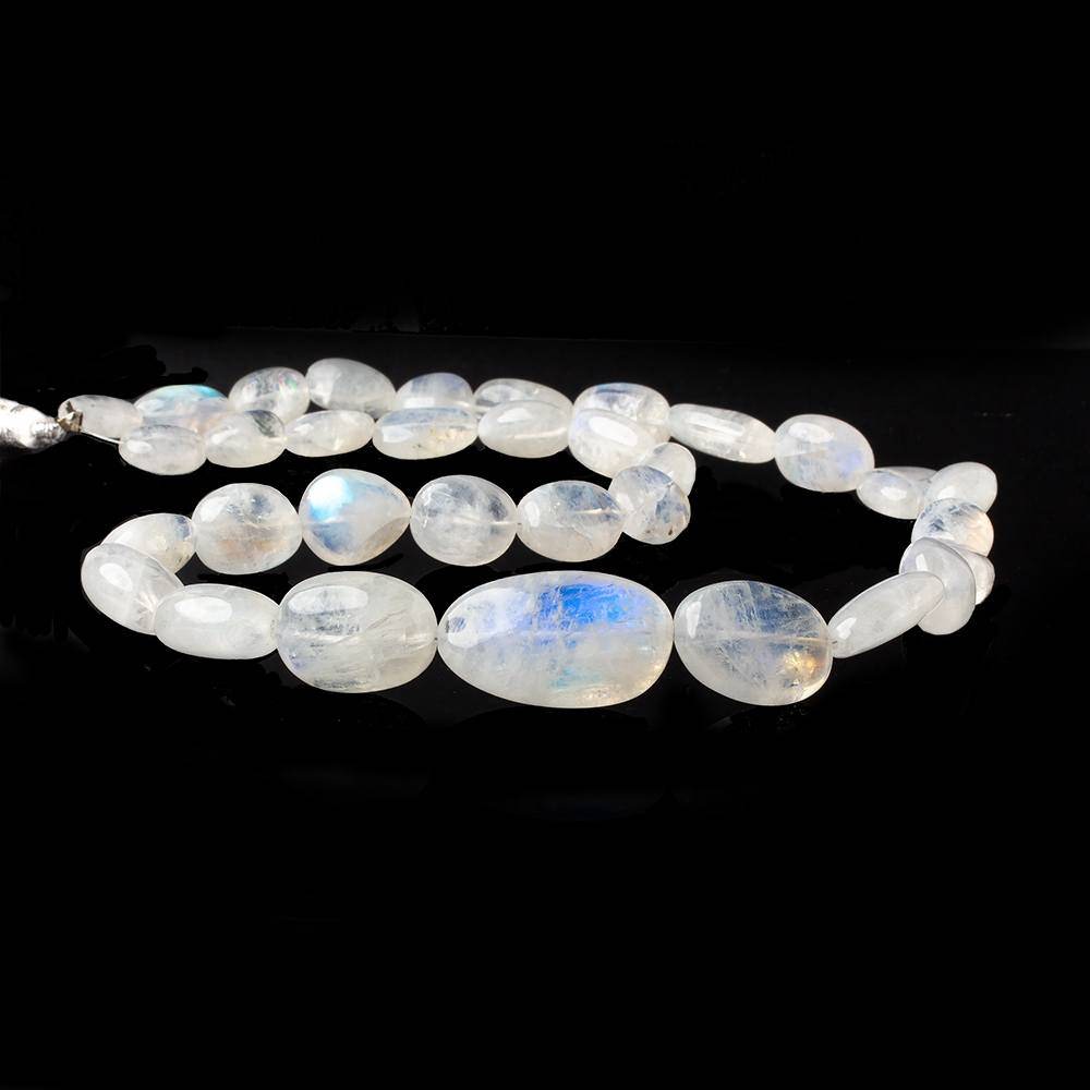 11x8-26x15mm Rainbow Moonstone Plain Nugget Beads 18 inches 27 pcs AAA (ONLINE ORDER ONLY)