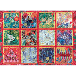 12 Days of Christmas 1000 Piece Jigsaw Puzzle Gibsons (ONLINE ORDER ONLY)