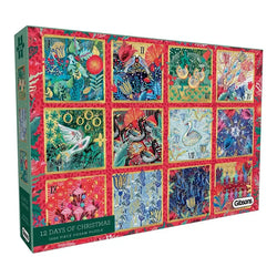 12 Days of Christmas 1000 Piece Jigsaw Puzzle Gibsons (ONLINE ORDER ONLY)