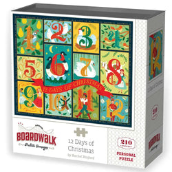 12 Days of Christmas 210 Piece Jigsaw Puzzle Boardwalk (ONLINE ORDER ONLY)