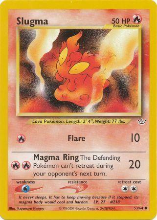 Slugma (53/64) [Neo Revelation Unlimited] (Online Only)