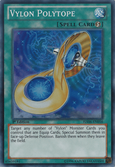 Vylon Polytope [HA06-EN056] Super Rare (ONLINE ORDER ONLY)