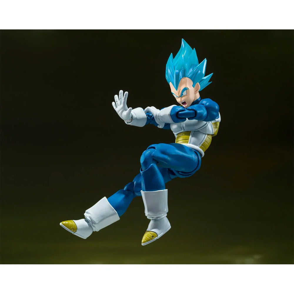 Dragon Ball Super Super Saiyan God Super Saiyan Vegeta Unwavering Saiyan Pride S.H.Figuarts Action Figure (Online Order Only)