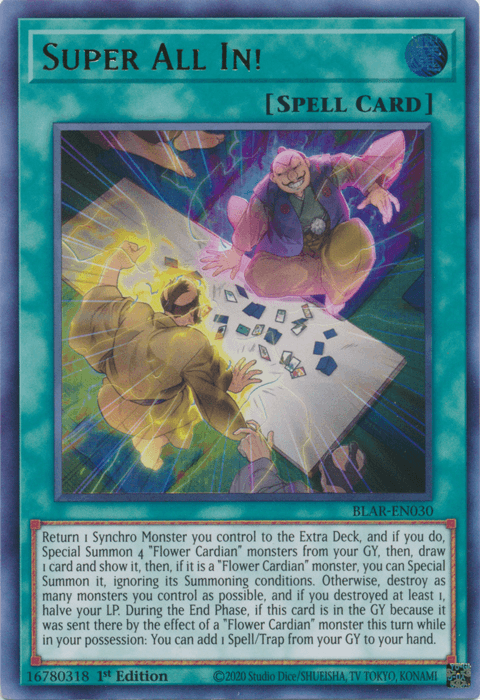 Super All In! [BLAR-EN030] Ultra Rare (ONLINE ORDER ONLY)