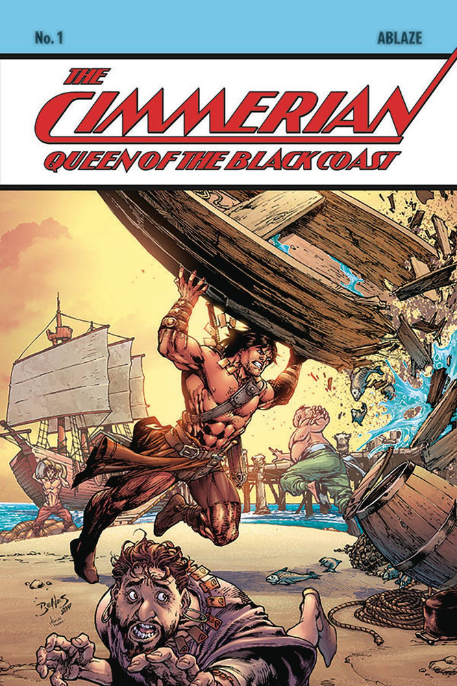 CIMMERIAN QUEEN OF BLACK COAST #1 C ED BENES Variant Action Comics 1 Superman Homage (MR) (03/04/2020) ABLAZE (ONLINE ORDER ONLY)