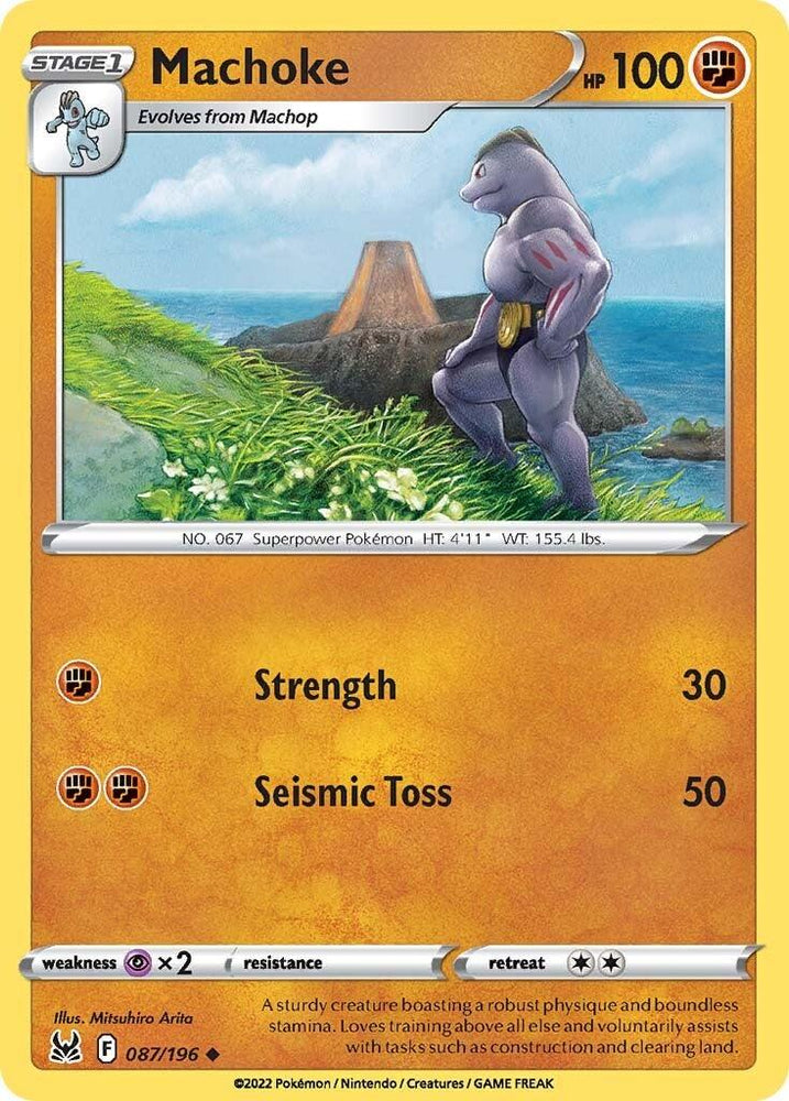Machoke (087/196) [Sword & Shield: Lost Origin] (Online Only)