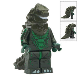 Godzilla Green Kaiju Lego Minifigures Custom Toys (ONLINE ORDER ONLY)