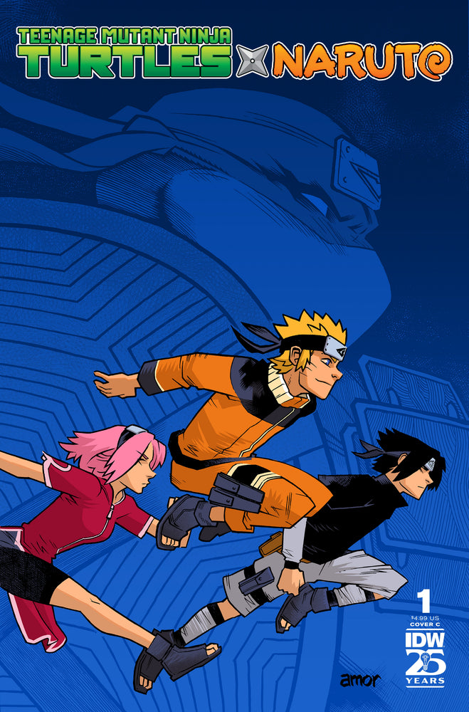 Teenage Mutant Ninja Turtles X Naruto #1 C John Amor Variant (11/20/2024) Idw (ONLINE ORDER ONLY)