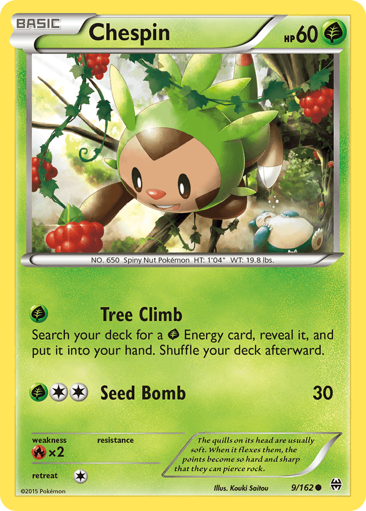 Chespin (9/162) [XY: BREAKthrough] (Online Only)