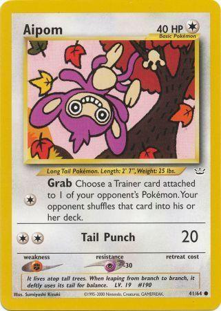 Aipom (41/64) [Neo Revelation Unlimited] (Online Only)
