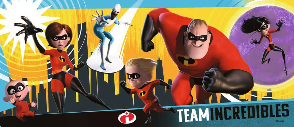 Puzzle: Incredibles 2 - Panorama