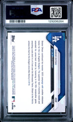 Graded 2025 Topps Now Shohei Ohtani #456 5th Straight Game with HR Ties Dodgers Record Baseball Card PSA 10 Gem Mint