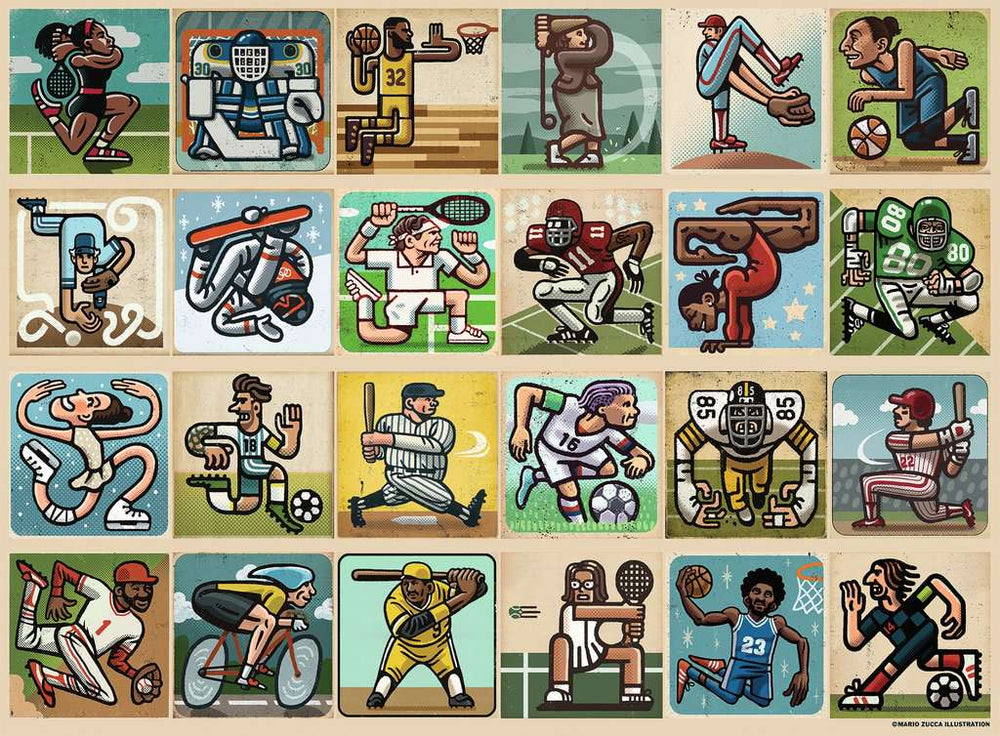 Puzzle: Awesome Athletes