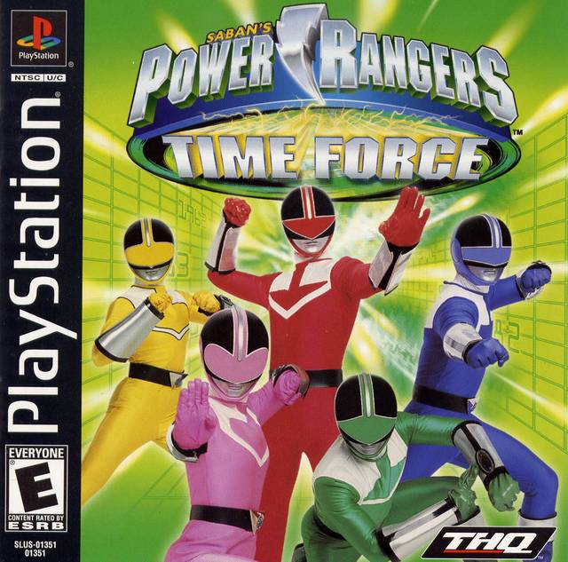 Power Rangers Time Force (Playstation) (ONLINE ORDER ONLY)