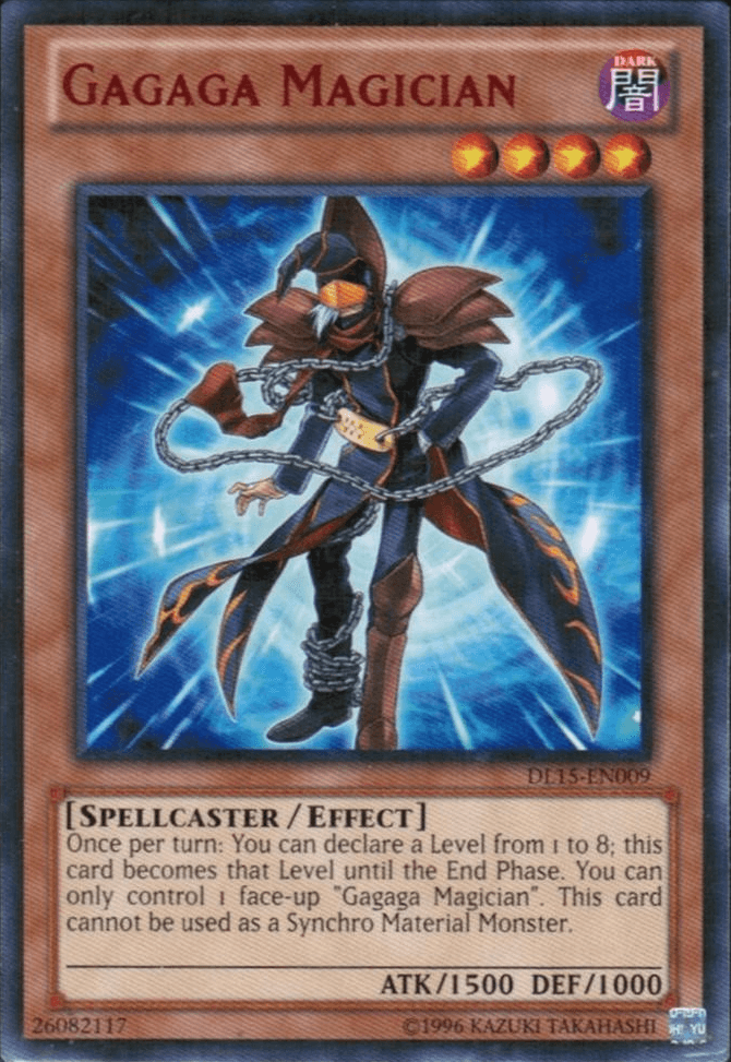 Gagaga Magician (Red) [DL15-EN009] Rare (ONLINE ORDER ONLY)