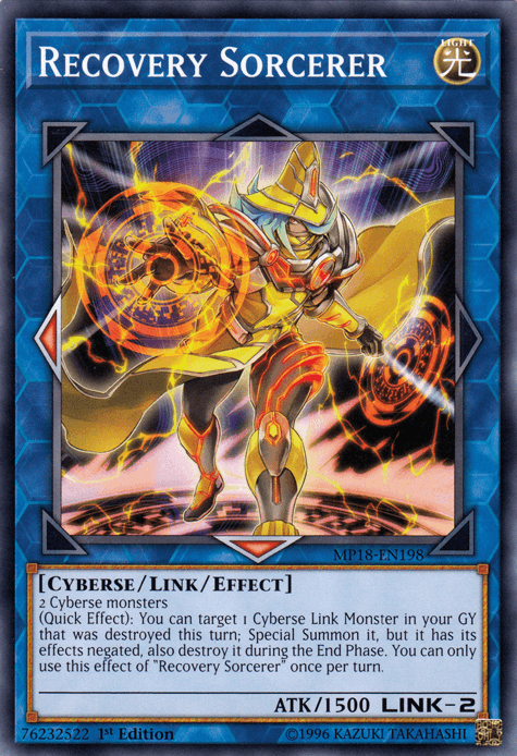 Recovery Sorcerer [MP18-EN198] Common (ONLINE ORDER ONLY)