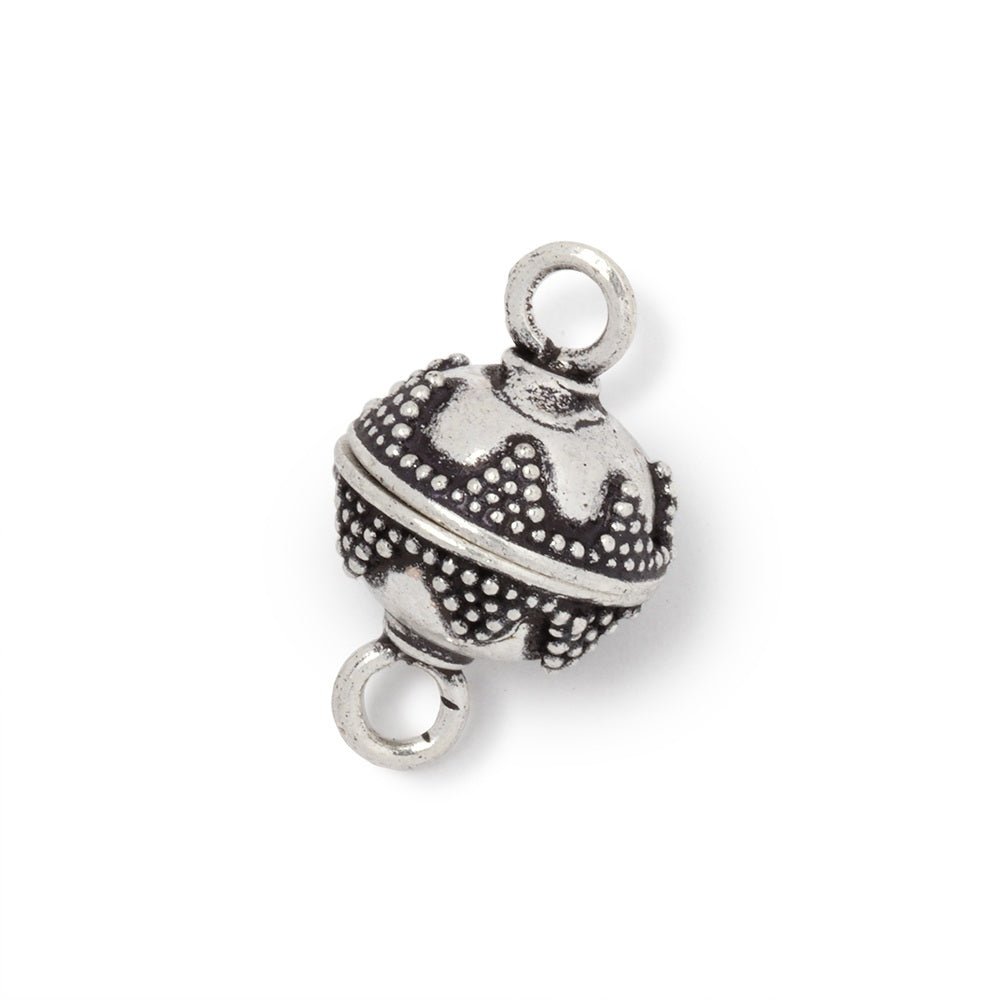 12mm Miligrain Triangle Magnetic Clasp 1 piece (ONLINE ORDER ONLY)