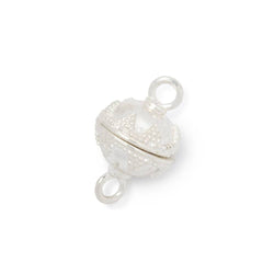 12mm Miligrain Triangle Magnetic Clasp 1 piece (ONLINE ORDER ONLY)
