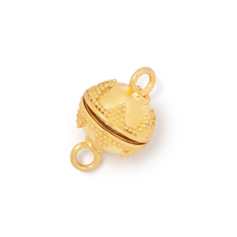 12mm Miligrain Triangle Magnetic Clasp 1 piece (ONLINE ORDER ONLY)