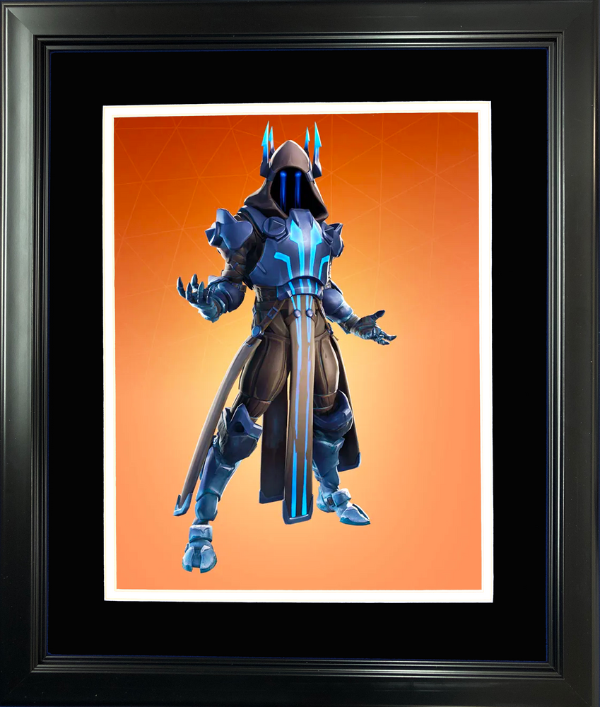 Framed The Ice King Legendary Fortnite Skin 11"x14" Video Game Photo (ONLINE ORDER ONLY)