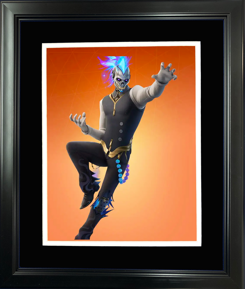 Framed Renzo the Destroyer Legendary Fortnite Skin 11"x14"Video Game Photo (ONLINE ORDER ONLY)