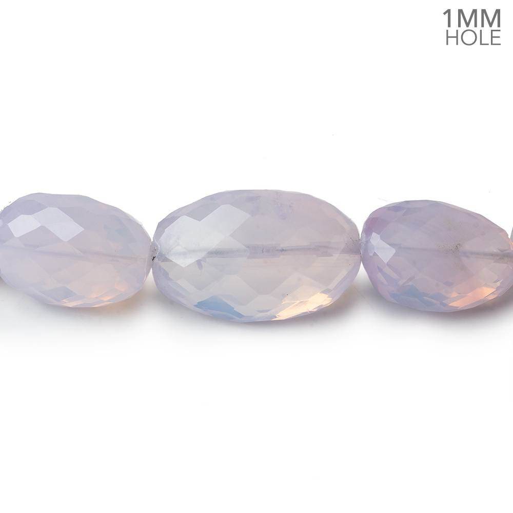 9x7-20x12mm Lavender Opal straight drilled faceted nuggets 20 inch 39 beads AA large hole (ONLINE ORDER ONLY)