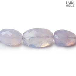 9x7-20x12mm Lavender Opal straight drilled faceted nuggets 20 inch 39 beads AA large hole (ONLINE ORDER ONLY)