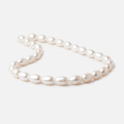 12x9-14x9mm Cream Baroque Freshwater Pearls 15.5 inch 30 pieces AA (ONLINE ORDER ONLY)