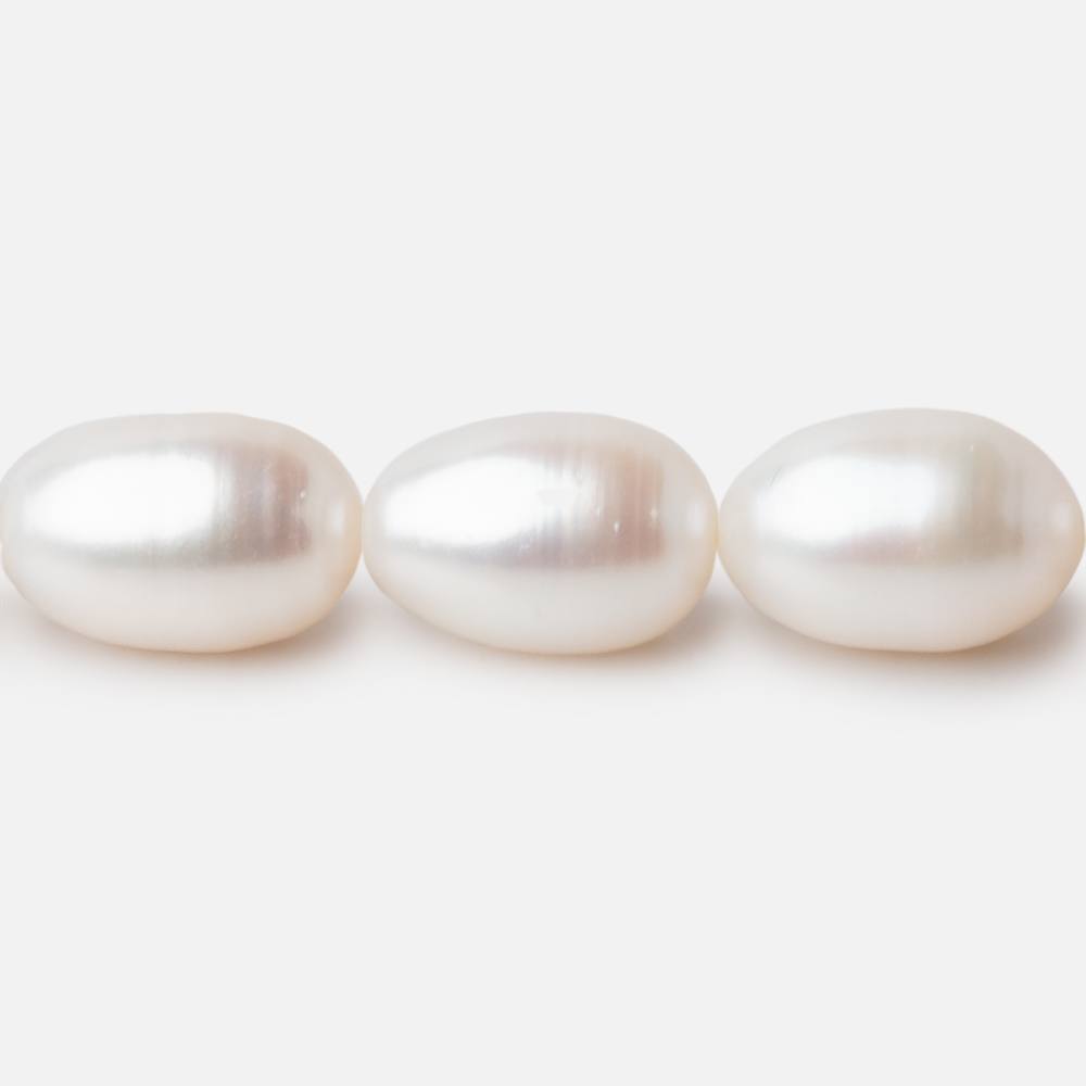 12x9-14x9mm Cream Baroque Freshwater Pearls 15.5 inch 30 pieces AA (ONLINE ORDER ONLY)