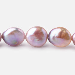 13-14mm Antique Rose Coin Freshwater Pearls 15.5 inch 26 pieces (ONLINE ORDER ONLY)