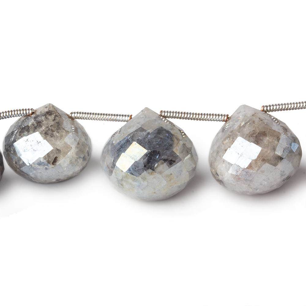 13-15mm Mystic Tourmalinated Quartz Candy Kiss Briolettes 8.5 inch 14 pcs (ONLINE ORDER ONLY)