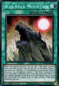 War Rock Mountain [BLVO-EN000] Secret Rare (ONLINE ORDER ONLY)
