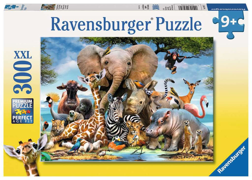 Puzzle: African Friends