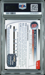 Graded 2025 Topps Bowman JJ Wetherholt #BP-22 Prospects Rookie RC Baseball Card PSA 10 Auto Grade Gem Mint