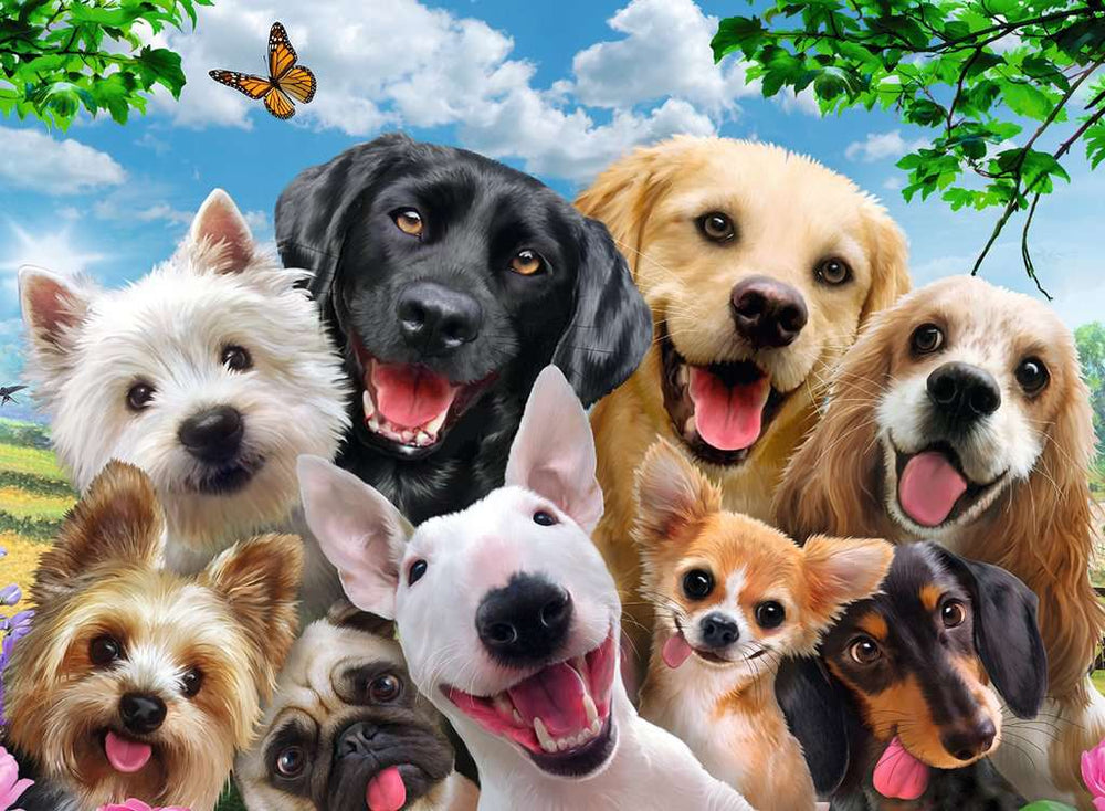 Puzzle: Delighted Dogs