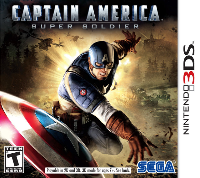 Captain America: Super Soldier (Nintendo 3DS) (ONLINE ORDER ONLY)
