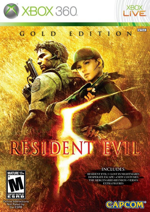 Resident Evil 5: Gold Edition (Xbox 360) (ONLINE ORDER ONLY)