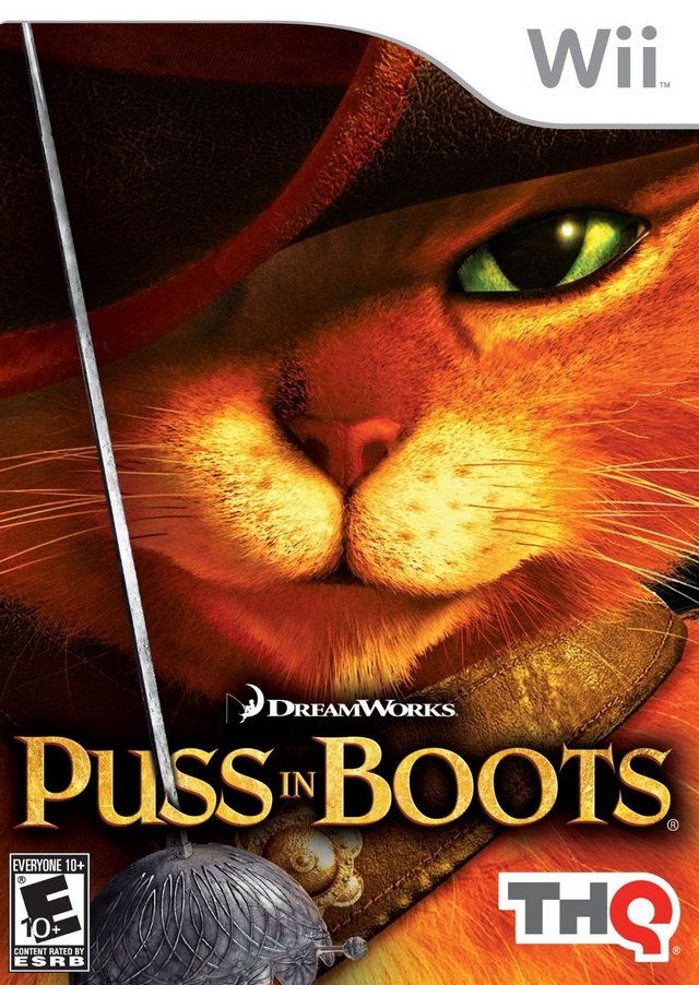 DreamWorks Puss in Boots (Wii) (Online Only)