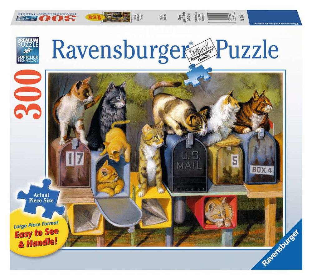 Puzzle: Large Format - Cat's Got Mail