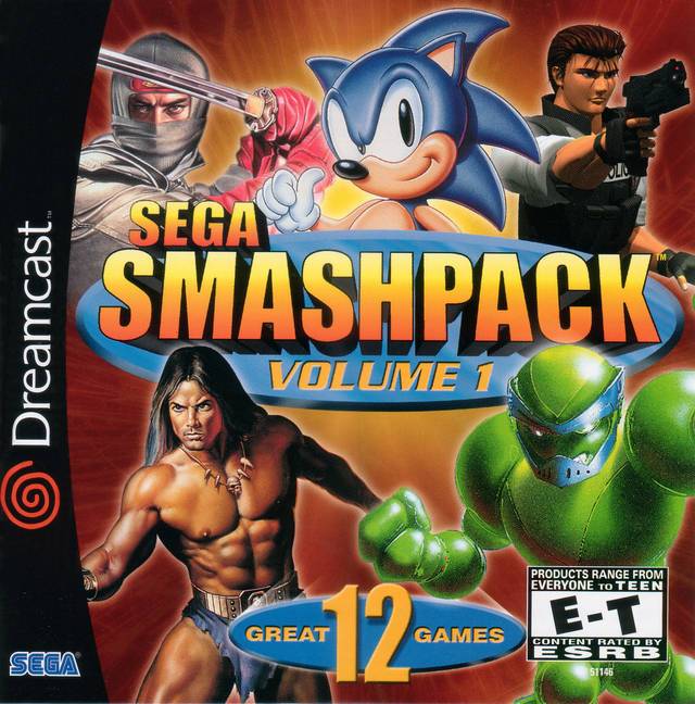 SEGA Smash Pack Volume 1 (Sega Dreamcast) (ONLINE ORDER ONLY)