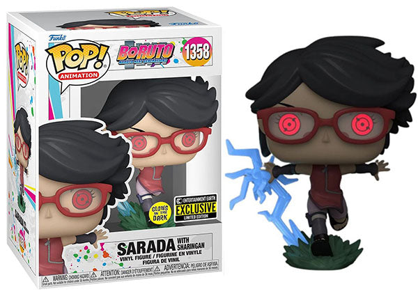 Sarada w/ Sharingan (Glow in the Dark, Boruto) 1358 - Entertainment Earth Exclusive (Online Order Only)