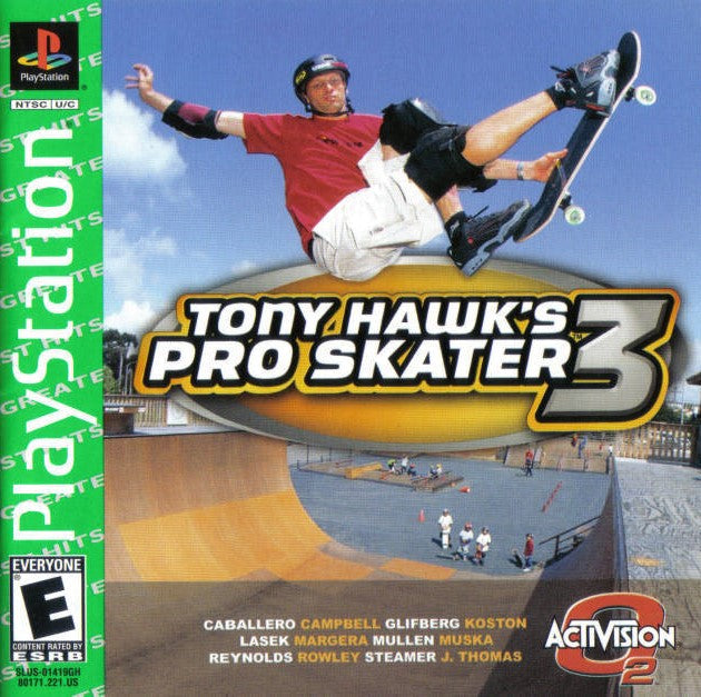 Tony Hawk's Pro Skater 3 Greatest Hits (Playstation) (ONLINE ORDER ONLY)