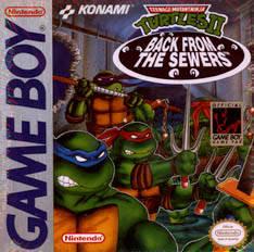 Teenage Mutant Ninja Turtles II Back from the Sewers - GameBoy (ONLINE ORDER ONLY)