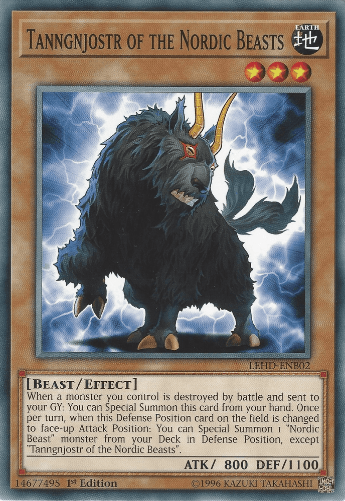 Tanngnjostr of the Nordic Beasts [LEHD-ENB02] Common (ONLINE ORDER ONLY)