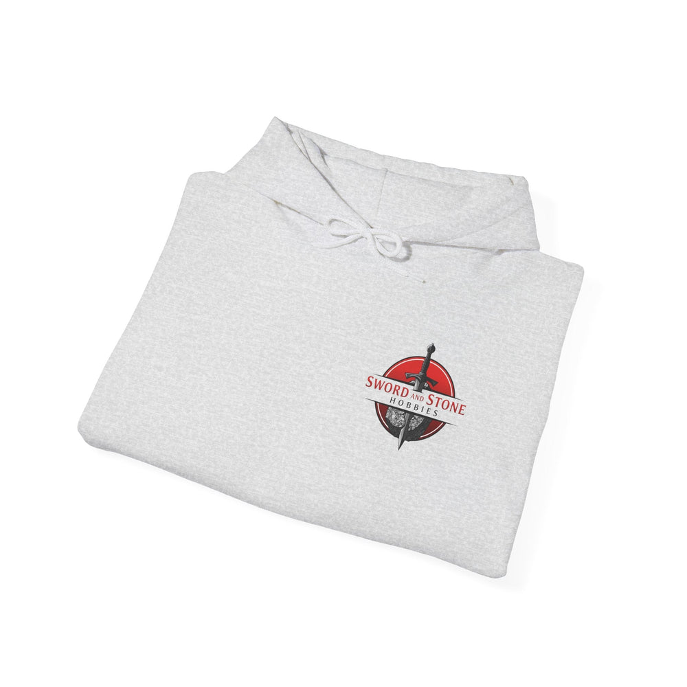 Logo Hoodie - Sword and Stone Hobbies - Ash (ONLINE ORDER ONLY)