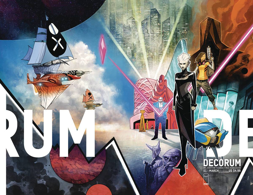 DECORUM #1 A Mike HUDDLESTON Jonathan Hickman (MR) (03/11/2020) IMAGE (ONLINE ORDER ONLY)