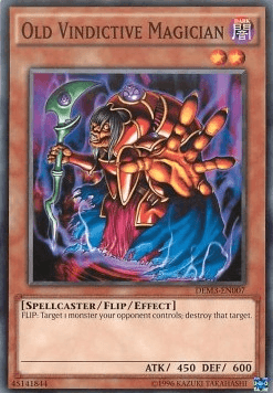 Old Vindictive Magician [DEM3-EN007] Common (ONLINE ORDER ONLY)